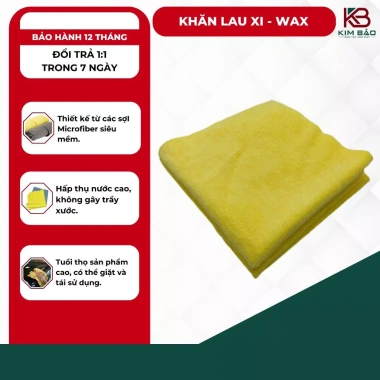 Combo 10 Khăn Phủ Ceramic 40x40cm Lau Xi Đánh Bóng Wax Mềm Mịn Không Viền Giá 29.000đ