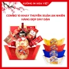Combo 10 khay thuyền Xuân An Nhiên - mẫu mới sang trọng, dày dặn, hot trend 2.026, dùng đóng giỏ, giá ưu đãi 157.764 VND