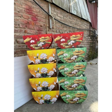 Combo 10 khay trứng đa màu - Set giỏ quà Tết sang trọng, giảm giá 620.000 VND