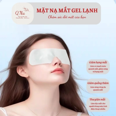 Combo 10 Mặt Nạ Mắt Gel Lạnh Cool Eyes - Giảm Bọng Mắt, Quầng Thâm, Thư Giãn, 31.590