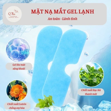 Combo 10 mặt nạ mắt gel lạnh giảm bọng mắt, quầng thâm, thư giãn mắt 12.000đ 5