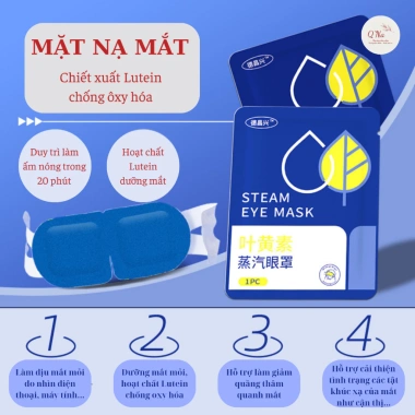 Combo 10 mặt nạ mắt Lutein giảm mỏi, dưỡng mờ, hỗ trợ cận thị, giảm thâm – 30.999 VND