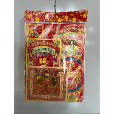 Combo 10 phần Giấy cúng Thần Tài, Đất Đai, Ông Táo, Quan Âm, Quan Công, Cúng Xe, Cúng Trời - Loại tốt, Giá chỉ 149.000đ 7