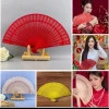 Combo 10 quạt gỗ và quạt màu trang trí - Giá chỉ 85.000 VND, tiết kiệm hơn 18%