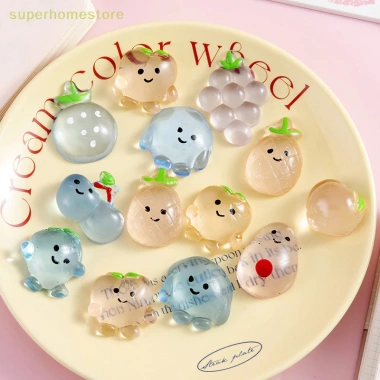 Combo 10 Squishy Trái Cây - Bóp Mềm Chuối Dứa Nho, Giảm Căng Thẳng, Giá Chỉ 29.900₫