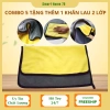 Combo 10 tặng 2 - Khăn lau xe ô tô siêu thấm 23cm, 2 mặt, dùng cho bếp, kính - Giá chỉ 10.800 VND 10