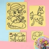 Combo 10 tranh cát size A7 (8,5x11,5cm), quà tặng học sinh, giá ưu đãi 19.000₫ 4