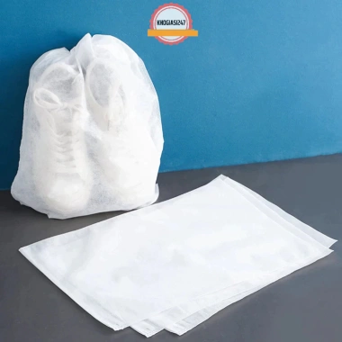 Combo 10 Túi Đựng Giày Dép Chống Bụi, Thấm Nước, Dây Rút, Vải Không Dệt 14.900₫