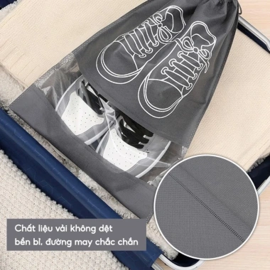 Combo 10 Túi Đựng Giày Dép Du Lịch Dây Rút Chống Bụi Bẩn Tiện Lợi 21.000 VND 9 Combo 10 Túi Đựng Giày Dép Du Lịch Dây Rút Chống Bụi Bẩn Tiện Lợi 21.000 VND 9