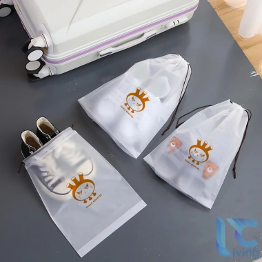 Combo 10 Túi Đựng Giày Dép Living C Dây Rút Bền Chống Bụi Tiện Lợi 29.000₫ 3