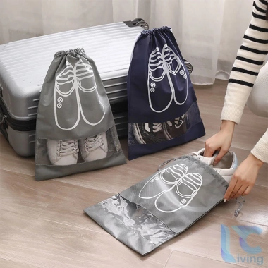 Combo 10 Túi Đựng Giày Dép Living C Dây Rút Bền Chống Bụi Tiện Lợi 29.000₫ 7