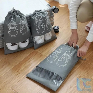 Combo 10 Túi Đựng Giày Dép Living C Dây Rút Bền Chống Bụi Tiện Lợi 29.000₫ 9
