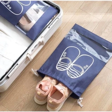 Combo 10 Túi Đựng Giày Thể Thao, Sneaker Du Lịch, Quai Rút Bảo Quản - 85.000đ