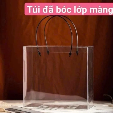 Combo 10 Túi Mica Trong Suốt Quai Trắng - Giỏ Quà Tết, Giá ưu đãi 24.000đ 9 Combo 10 Túi Mica Trong Suốt Quai Trắng - Giỏ Quà Tết, Giá ưu đãi 24.000đ 9