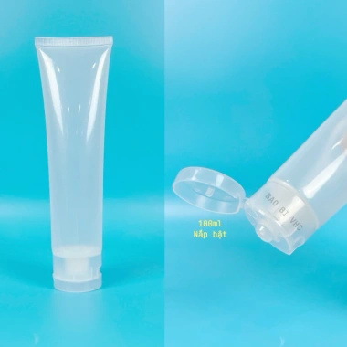 Combo 10 Tuýp Nhựa Trong Mờ 5-100ml - Dùng cho mỹ phẩm, kem dưỡng, son, kem đánh răng, giá chỉ 40.000₫