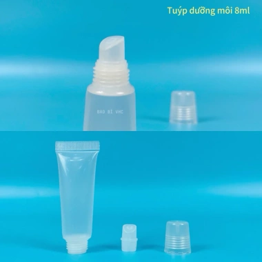 Combo 10 Tuýp Nhựa Trong Mờ 5-100ml - Dùng cho mỹ phẩm, kem dưỡng, son, kem đánh răng, giá chỉ 40.000₫