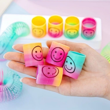 Combo 10 vòng lò xo thư giãn đa màu Quà tặng học sinh - Giá chỉ 27.000đ 4