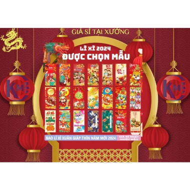 Combo 100 Bao Lì Xì Truyền Thống Bánh Ngọ 2.026 Nhiều Mẫu Đẹp Chọn Theo Chủ Đề 6