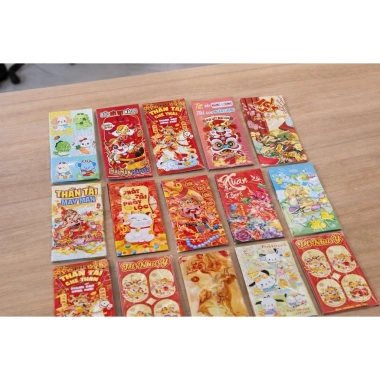 Combo 100 Bao Lì Xì Truyền Thống Bánh Ngọ 2.026 Nhiều Mẫu Đẹp Chọn Theo Chủ Đề 7