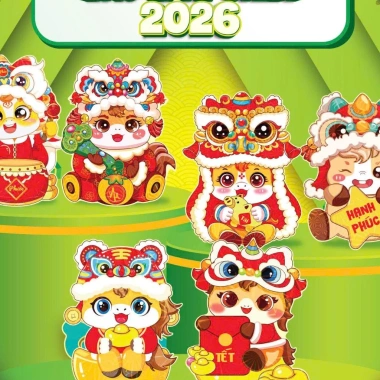 Combo 100 Bao Lixi Chipi Tết 2.026 - Nhiều mẫu, màu sắc dễ thương, giá chỉ 30.000đ