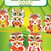 Combo 100 Bao Lixi Chipi Tết 2.026 - Nhiều mẫu, màu sắc dễ thương, giá chỉ 30.000đ 6