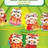 Combo 100 Bao Lixi Chipi Tết 2.026 - Nhiều mẫu, màu sắc dễ thương, giá chỉ 30.000đ 8