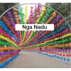 Combo 100 chong chóng - 50 chong chóng nhựa treo dây trang trí sân trường, du lịch, chùa, trung thu, công viên - 99.000đ 4