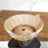 Combo 100 Giấy Lọc Cà Phê Drip V60 Không Tẩy Trắng, Pha Pour Over Tiện Dụng Du Lịch 7