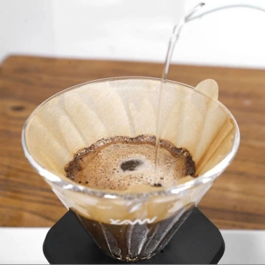 Combo 100 Giấy Lọc Cà Phê Drip V60 Không Tẩy Trắng, Pha Pour Over Tiện Dụng Du Lịch 7 Combo 100 Giấy Lọc Cà Phê Drip V60 Không Tẩy Trắng, Pha Pour Over Tiện Dụng Du Lịch 7