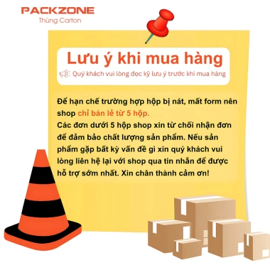 Combo 100 Hộp Carton Nắp Gài 35x25x7 Đựng Quần Áo, Sách Vở – Giá Rẻ, Chắc Chắn PACKZONE
