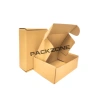 Combo 100 Hộp Carton Nắp Gài 35x25x7 Đựng Quần Áo, Sách Vở – Giá Rẻ, Chắc Chắn PACKZONE 7
