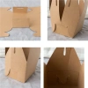 Combo 100 Hộp Giấy KRAFT Dáng Gài Quai Xách 21x11x10 - Đựng Bánh, Kẹo, Đồ Ăn cho Nhà Hàng, Khách Sạn Cao Cấp 6
