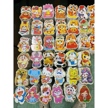 Combo 100 Lì Xì Chipi Bình Ngọ 2.026 - Giá chỉ 34.000đ, tiết kiệm, chuẩn Tết
