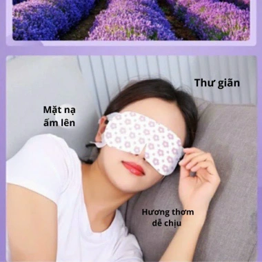 Combo 100 miếng nạ mắt Thảo Mộc chờm nóng giảm nhức mỏi mắt, dễ ngủ - Giá 135.000 VND 2