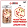 Combo 100 Tem Tết Lục Giác VINH LIEN Decal Giấy Dán Giỏ Quà Dưa Hồng Giá 97.000₫ 4