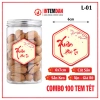 Combo 100 Tem Tết Lục Giác VINH LIEN Decal Giấy Dán Giỏ Quà Dưa Hồng Giá 97.000₫ 9