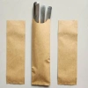 Combo 1.000 bao muỗng nĩa dao trơn giấy Kraft nâu 6x20,5cm - 179.900₫ 4