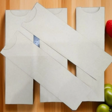 Combo 1.000 túi đựng muỗng nĩa dao giấy Kraft nâu 70gsm - Giá ưu đãi cho nhà hàng, quán ăn