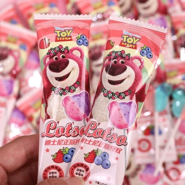 Combo 1.000g Kẹo mút trái cây Gấu dâu Lotso - Quà tặng trẻ đáng yêu, giảm 22% 5