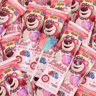 Combo 1.000g Kẹo mút trái cây Gấu dâu Lotso - Quà tặng trẻ đáng yêu, giảm 22% 7
