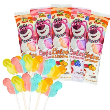 Combo 1.000g Kẹo mút trái cây Gấu dâu Lotso - Quà tặng trẻ đáng yêu, giảm 22% 8