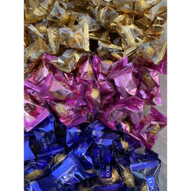 Combo 1.000g Kẹo Socola Quả Cầu Vàng Royal Chocolate - Socola Hạt Dẻ Ngon Không Ngán, Giá 121.000₫ 2