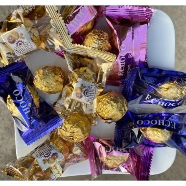 Combo 1.000g Kẹo Socola Quả Cầu Vàng Royal Chocolate - Socola Hạt Dẻ Ngon Không Ngán, Giá 121.000₫ 6