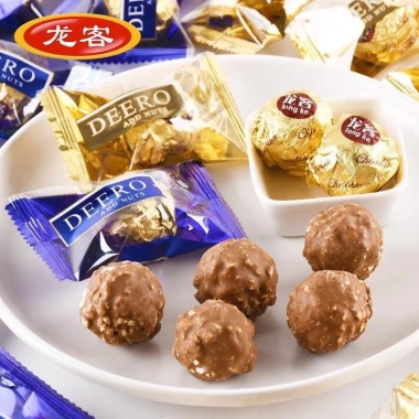 Combo 1.000g Kẹo Socola Quả Cầu Vàng Royal Chocolate - Socola Hạt Dẻ Ngon Không Ngán, Giá 121.000₫ 9