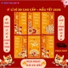 Combo 108 Bao Lì Xì 3D Ánh Kim Cao Cấp Tết Bính Ngọ 2.026 - Giấy Dày Sang Trọng, Tinh Xảo, May Mắn 2