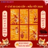 Combo 108 Bao Lì Xì 3D Ánh Kim Cao Cấp Tết Bính Ngọ 2.026 - Giấy Dày Sang Trọng, Tinh Xảo, May Mắn 3