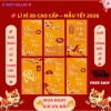 Combo 108 Bao Lì Xì 3D Ánh Kim Cao Cấp Tết Bính Ngọ 2.026 - Giấy Dày Sang Trọng, Tinh Xảo, May Mắn 4