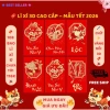 Combo 108 Bao Lì Xì 3D Ánh Kim Cao Cấp Tết Bính Ngọ 2.026 - Giấy Dày Sang Trọng, Tinh Xảo, May Mắn 5