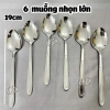 Combo 12 cây inox cao cấp 6 nĩa và 6 thìa ăn cơm tấm không rỉ an toàn 89.000 VND 3