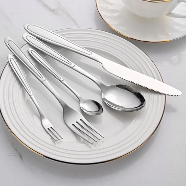 Combo 12 cây inox cao cấp 6 nĩa và 6 thìa ăn cơm tấm không rỉ an toàn 89.000 VND 7